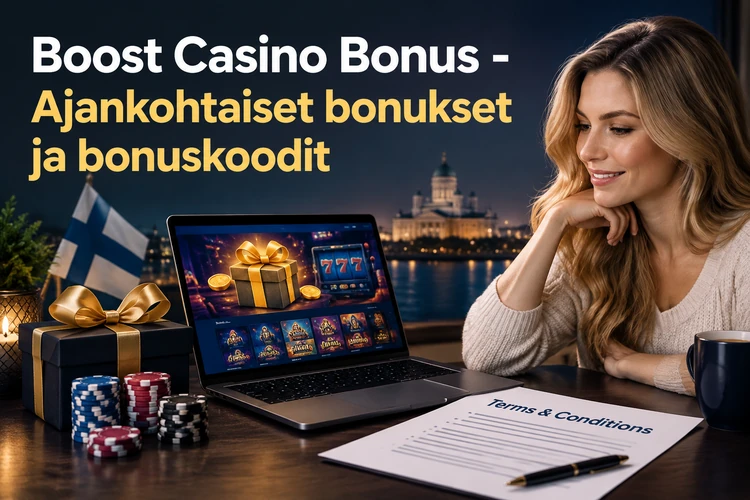 Boost Casino Bonus - Ajankohtaiset bonukset ja bonuskoodit