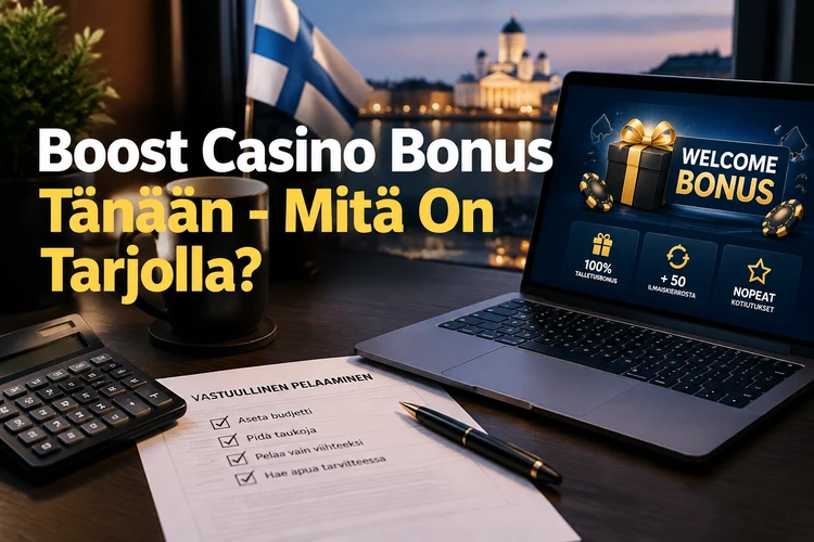 Boost Casino Bonus Tänään - Mitä On Tarjolla?