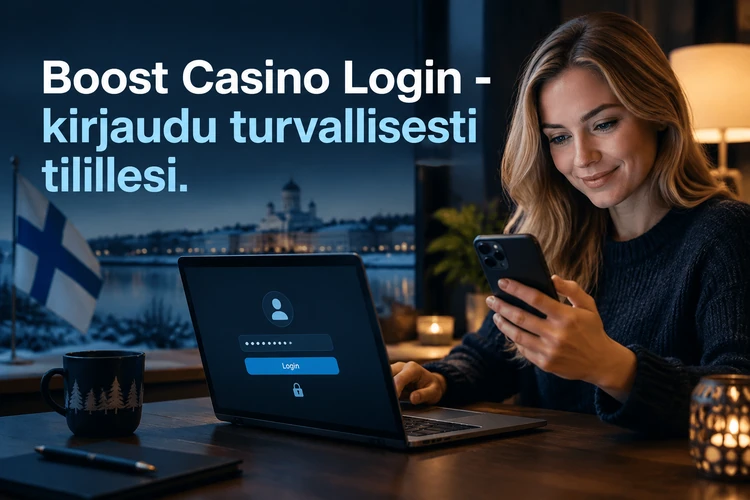Boost Casino Login - kirjaudu turvallisesti tilillesi